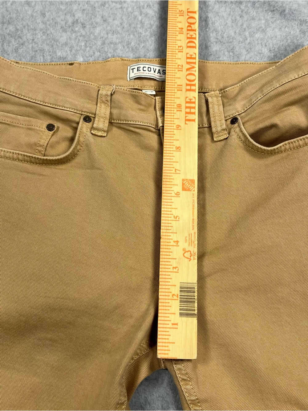 Tecovas Everyday Jeans Men 32x32 Beige Straight Standard Fit Western Denim Pants - Picture 6 of 16